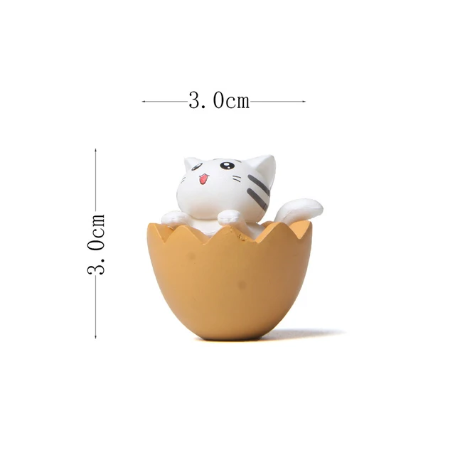 roztomilé kočičí mini figurky pro dětský pokoj - Typ B 01
