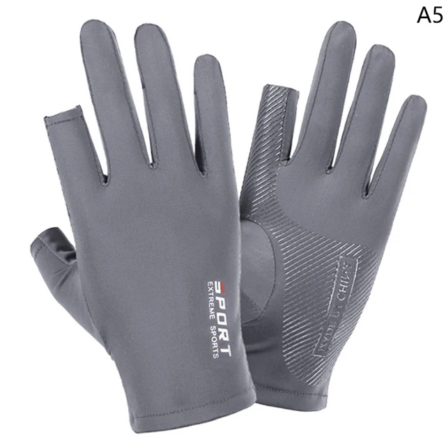 dotykové sportovní rukavice s uv ochranou prodyšné - A5