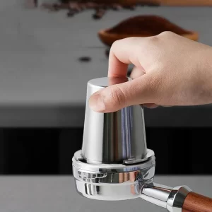 Nerezový dávkovač kávy pro espresso