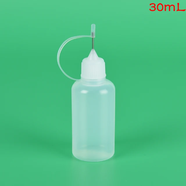Plastové lahvičky s kapátkem a dávkovačem 10ml - 30 ml