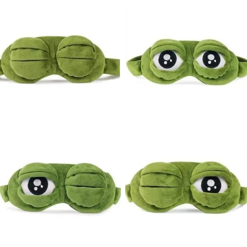 Název: Spací maska Sad Frog pro děti a dospělé
