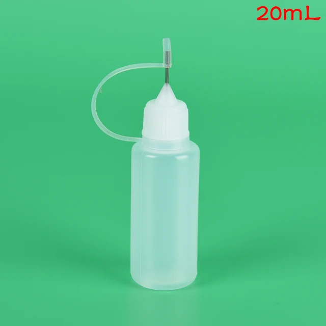 Plastové lahvičky s kapátkem a dávkovačem 10ml - 20 ml