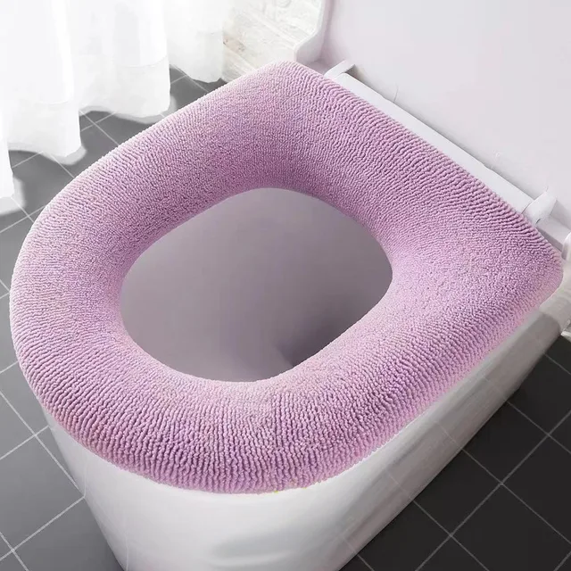 Univerzální potah na WC sedátko - Růžová