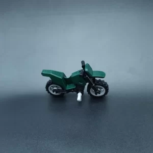 Miniaturní vojenské figury na motocyklu s doplňky | styl lego