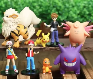 Pokemon sběratelské figurky Arcanine a Gengar | akční figurka
