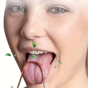 Čistič jazyka proti zápachu z úst | ústní hygiena, škrabka na jazyk