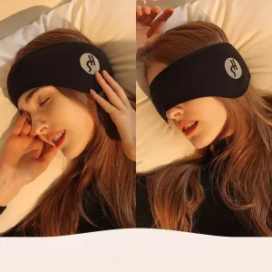 Špunty do uší a maska na spaní | klidný spánek 3 ks
