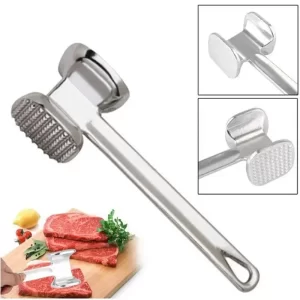 Kladivo na maso s hliníkovou konstrukcí | dvoustranný tenderizer | kuchyňské kladivo