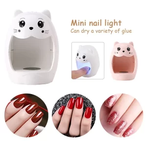 Mini fototerapeutická lampa pro nehty | led sušička na nehty