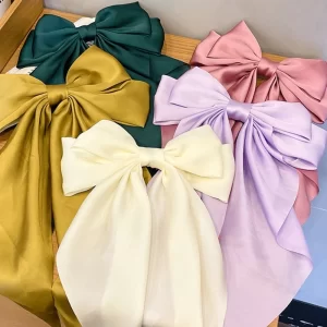 Elegantní velká mašle spona na vlasy | Dámské doplňky, sponky do vlasů