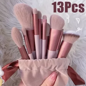 13dílná sada kosmetických štětců pro make-up | kosmetické potřeby 13 ks