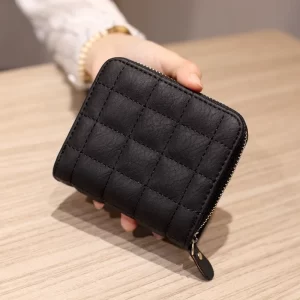 Dámská malá peněženka zip PU kůže | dámské doplňky