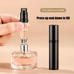 Mini plnitelný rozprašovač parfémů 5 ml | cestovní lahvička, kosmetická lahvička