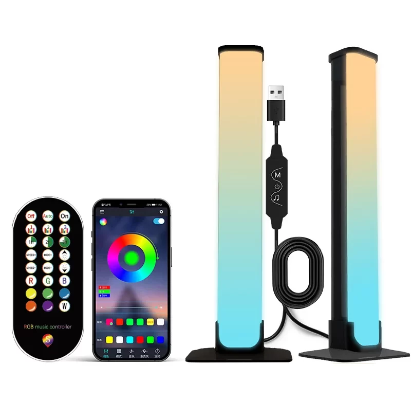 3 ks Chytré rgb led osvětlení s různými motivy | herní světlo, podsvícení