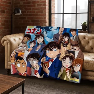Teplá dětská fleecová deka s anime motivy | přehoz na postel, deka na gauč