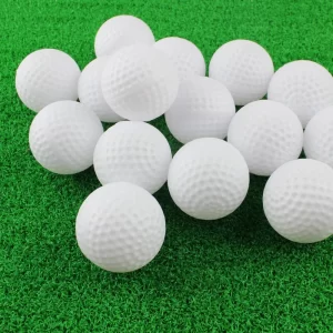 10 ks Tréninkové plastové golfové míčky pro domácí golf | golfové doplňky