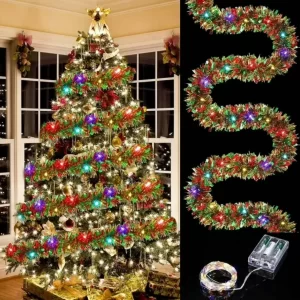 Barevný led řetěz | světelná dekorace