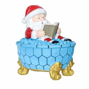 Vánoční dekorace noční lampička s motivem santa clausů | led osvětlení