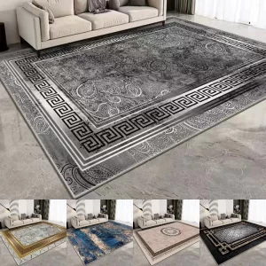 Velký protiskluzový kusový koberec s elegantním vzorem | luxusní dekorace