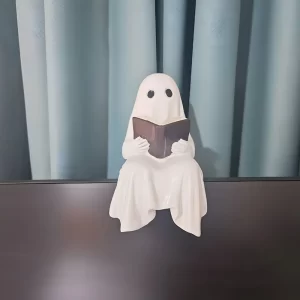Roztomilá halloweenská figurka | strašidelná ozdoba, dekorativní soška