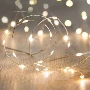 Ohebný led řetěz na usb | světelný drátek