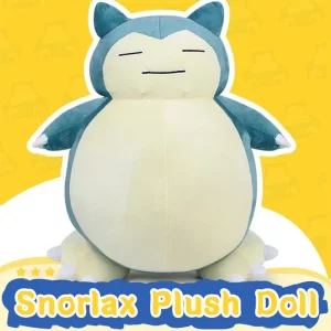 Plyšová hračka pokémon snorlax s pohádkovým motivem | velký plyšák | dětská hračka