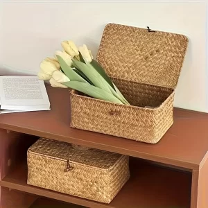 Dárková krabice a úložný koš | stolní organizér