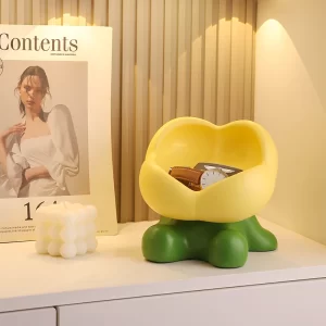 Kreativní organizér na klíče s přírodními motivy | bytové dekorace, úložný box na klíče